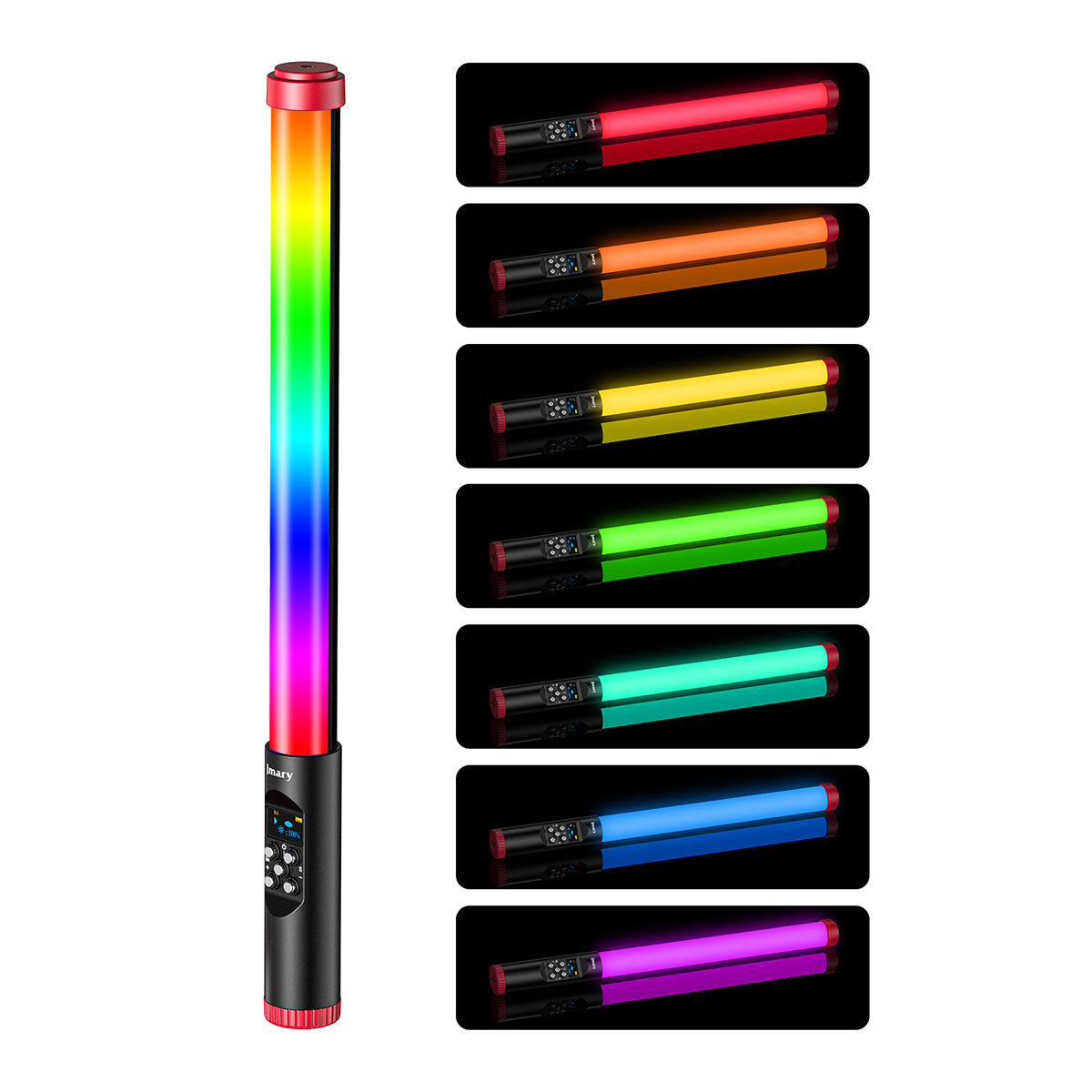 Jmary FM-128RGB OLED Ekran Göstergeli RGB Led Işıklı Su Geçirmez Aydınlatma Çubuğu - 4 Jmary FM-128RGB OLED Ekran Göstergeli RGB Led Işıklı Su Geçirmez Aydınlatma Çubuğu - 4